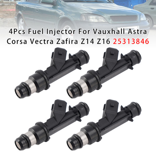 1998-2005 Opel Astra G 4Pcs Fuel Injector 25313846 Generic