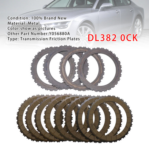 2013-onward AUDI A4 A5 A6 A7 Transmission Friction Plates DL382 0CK Generic