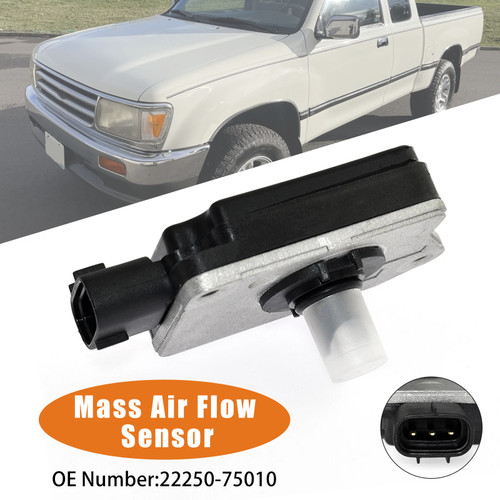 1995-1996 Toyota Tacoma 2.7L and 4WD Mass Air Flow Sensor 22250-75010 Generic