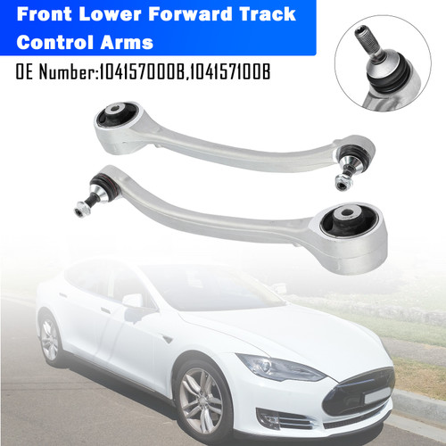 2015-2022 Tesla Model X 5YJX 2x Front Lower Forward Track Control Arms 104157000B Generic