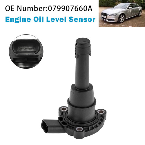 2012-2023 Audi A4 A5 A6 A7 A8 Q5 Q7 R8 3.0 TDI Engine Oil Level Sensor 079907660A Generic