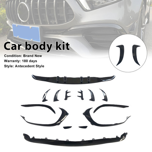 Body Kit Bumper Fit Mercedes Benz A-Class W177 A45 2019-2023 Upgrade W177 A45S
