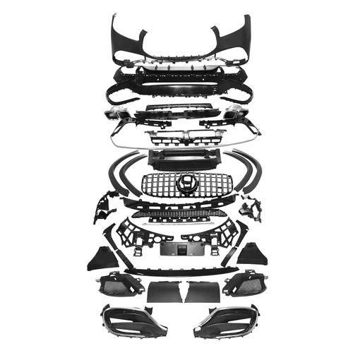 Body Kit Bumper Fit Benz GLS X167 2020-2022 Upgrade to GLS63 AMG Style