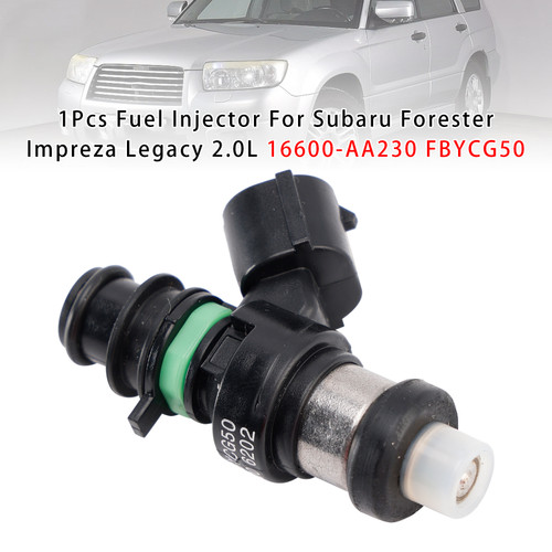 2003-2009 Subaru Legacy MK IV 2.0L AWD 1Pcs Fuel Injector 16600-AA230 FBYCG50 Generic