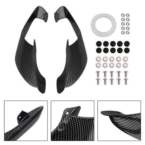 2021-2024 Yamaha YZF R1 R1M Front Side Winglets Carbon Generic