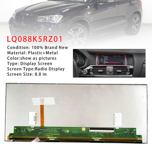 2013-2018 BMW X4 F26 8.8" LCD Screen Assembly  Display Screen LQ088K5RZ01 Generic