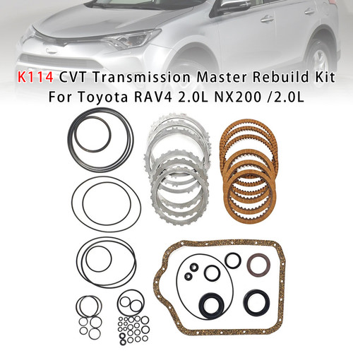 2014+ Toyota RAV4 2.0L K114 CVT Transmission Master Rebuild Kit Generic