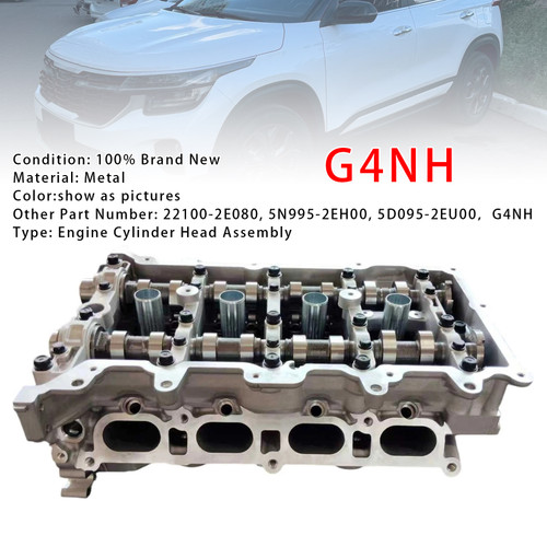 2020-2024 Kia Soul Seltos 2.0L Engine Cylinder Head Assembly G4NH Generic