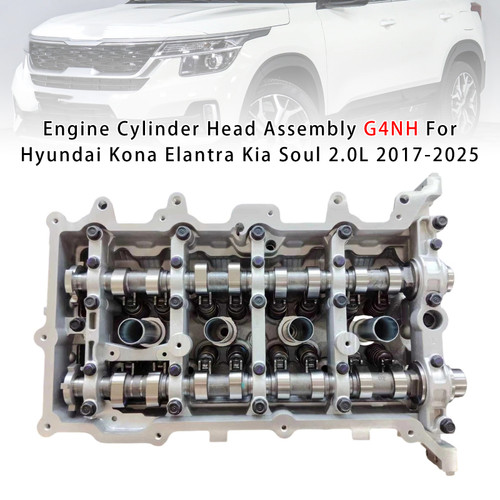 2017-2021 Hyundai Kona Elantra Veloster 2.0L Engine Cylinder Head Assembly G4NH Generic