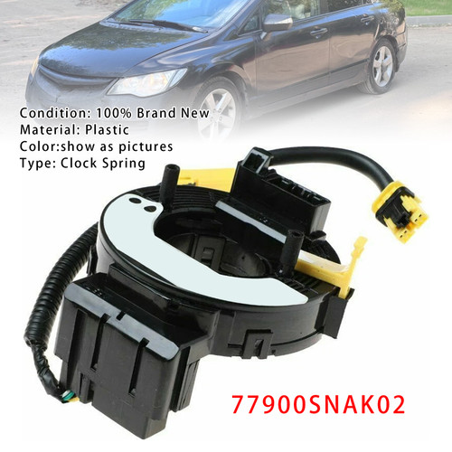 2007-2012 Honda Civic CRV Accord Spiral Cable Clock Spring 77900SNAK02 Generic