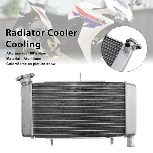 2013-2021 Honda CBR500R Aluminum Radiator Cooling Engine Cooler Silver Generic