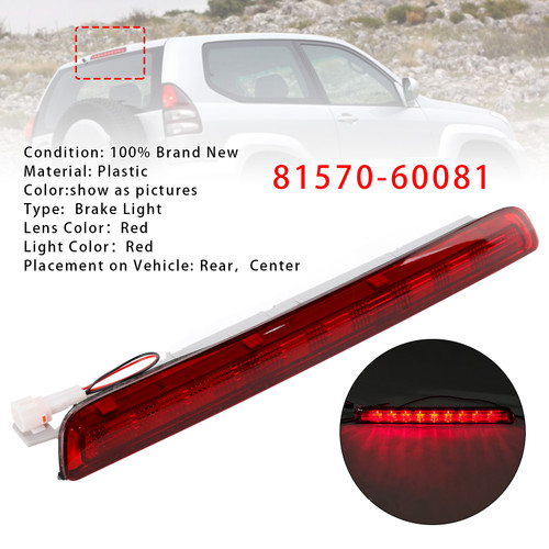 2003-2009 Toyota Prado/ Lexus GX470 Car Rear Center Stop Brake Lamp 81570-60081 Generic