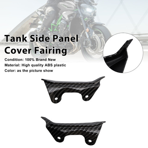 2025-2026 Kawasaki Z900 Tank Side Interior Cover Panel Fairing Carbon Generic