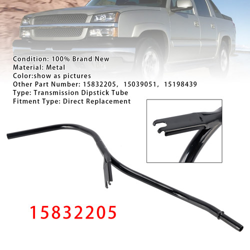 2001-2007 GMC SIERRA 1500 2500 3500 4L80E Transmission Dipstick Tube 15832205 Generic