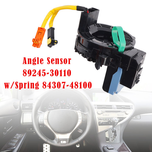 2013-2015 LEXUS RX350 RX450H 3.5L Steering Angle Sensor 89245-30110 w/Spring 84307-48100 Generic