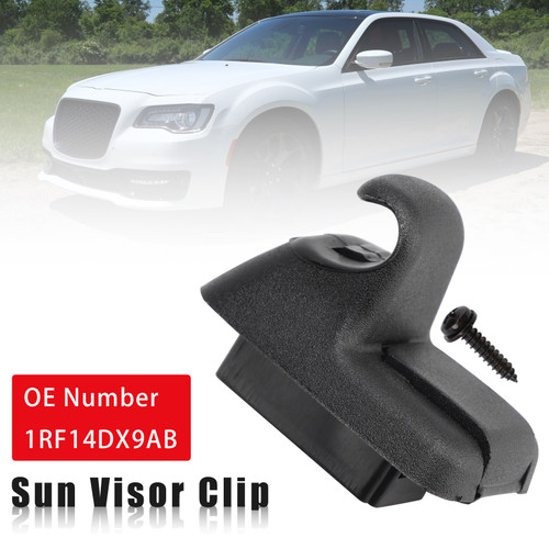 2011-2020 Dodge Charger Sun Visor Clip 1RF14DX9AB Black Generic