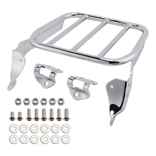 2018-2025 Low Rider FXLR Sport Glide FLSB Luggage Rack for Sissybar Chrome Generic