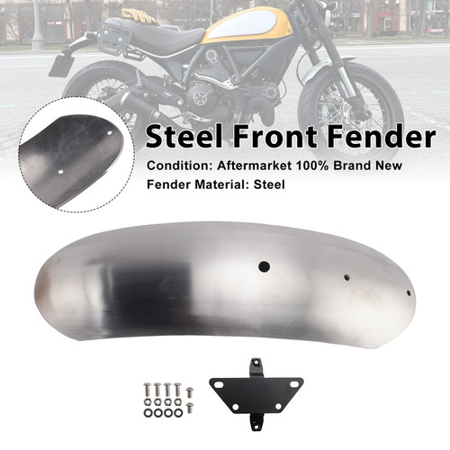 2015-2025 Ducati Scrambler 800 1100 Steel Front Fender Primary Generic