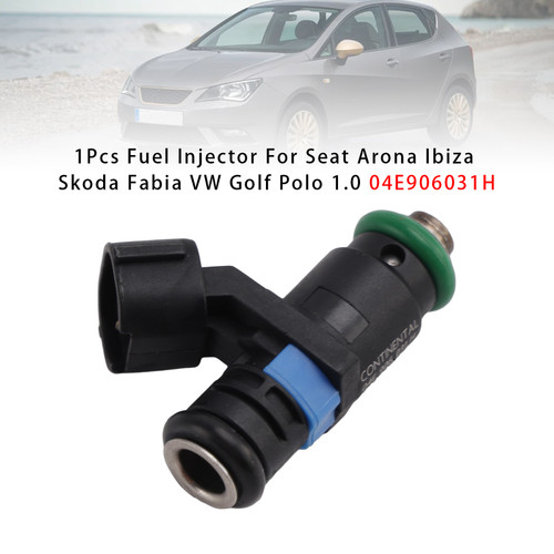 Seat Arona Ibiza Skoda Fabia VW Golf Polo 1.0 04E906031H 1Pcs Fuel Injector Generic