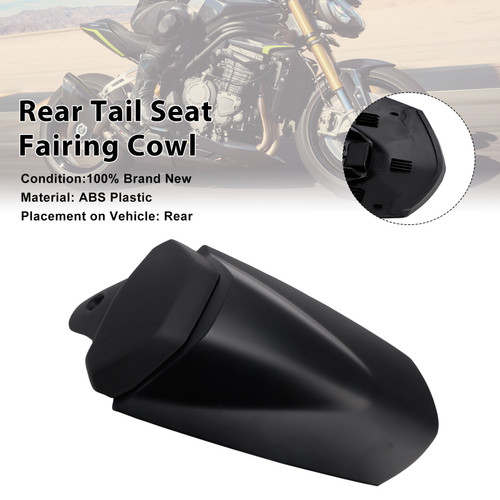 2025-2026 Triumph Speed Triple 1200 RS Rear Tail Seat Fairing Cowl Matte Black Generic