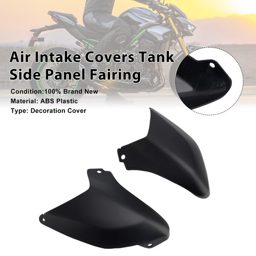 2025-2026 Kawasaki Z900 Air Intake Covers Tank Side Panel Fairing Matte Black Generic