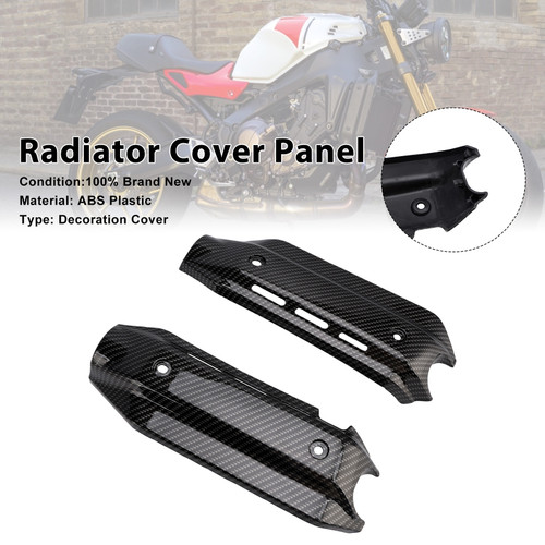 2022-2025 Yamaha XSR900 Radiator Cover Panel Carbon Generic