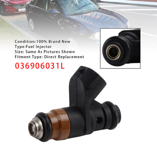 1Pcs Fuel Injector For Seat Cordoba Ibiza Skoda Fabia VW Golf 1.4 1.6 036906031L