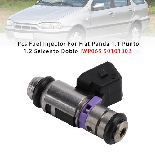 1999-2014 Fiat Punto Hatchback 1.2L 1Pcs Fuel Injector IWP065 50101302 Generic