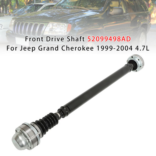 2004 Jeep Grand Cherokee V8 4.7L Front AWD Front Drive Shaft 52099498AD Generic