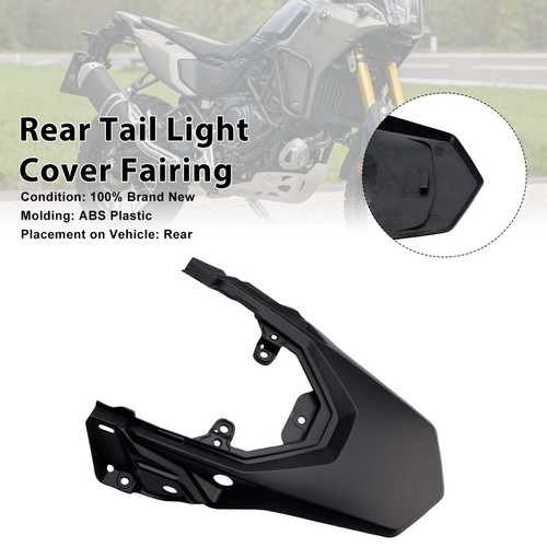 2025-2026 Yamaha Tenere 700 T700S Rear Tail Light Cover Fairing Matte Black Generic
