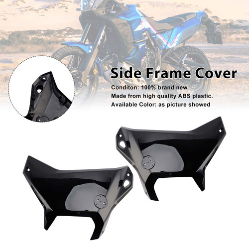 2025-2026 Yamaha Tenere 700 T700S Side Frame Cover Matte Black Generic