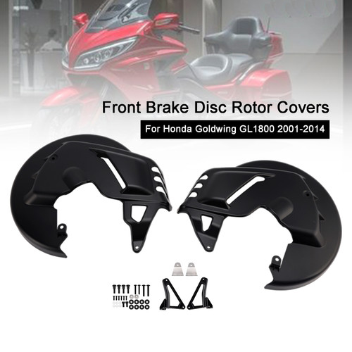 2013-2015 Honda F6B Front Brake Disc Rotor Covers Matte Black Generic