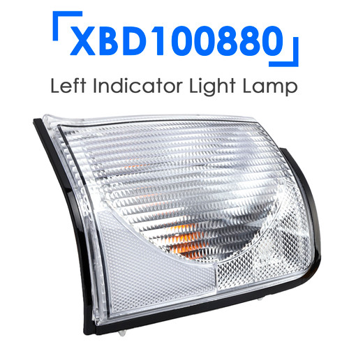 1999-2002 Land Rover Discovery 2 Pre-Facelift Models Left Indicator Light Lamp XBD100880 White Generic