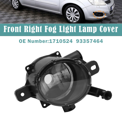 2008-2011 Opel Zafira B (A05) Front Right Fog Light Lamp Cover 1710525 93357465 Generic