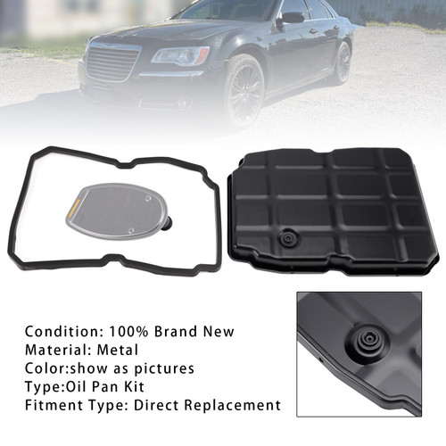 2007-2011 Dodge Nitro 722.6 Transmission Oil Pan Kit with Filter Gasket Kit W5A580 Generic
