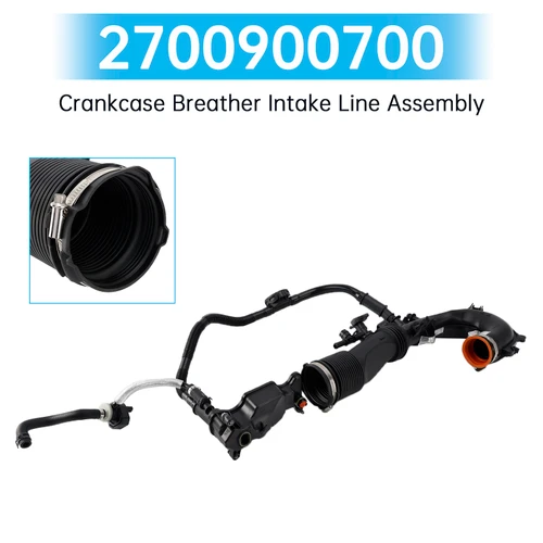 2014-2018 Benz GLA (X156) Crankcase Breather Intake Line Assembly 2700900700 Generic