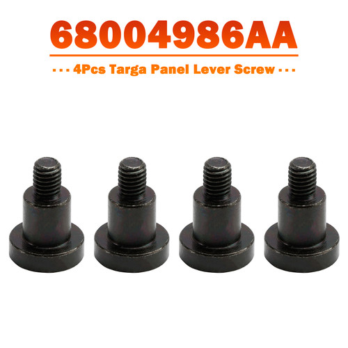 2007-2017 Jeep Wrangler 4Pcs Targa Panel Lever Screw 68004986AA Generic