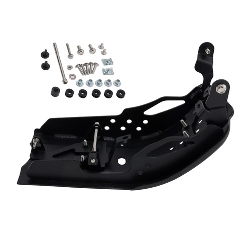 2025-2026 Thruxton 400 Aluminum Sump Guard Skid Bash Plate Black Generic
