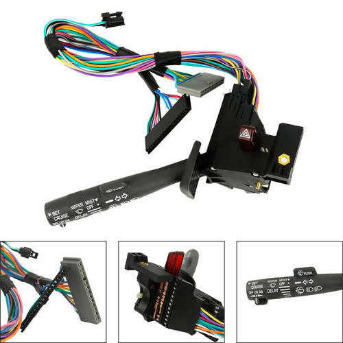 1995-2000 Chevy GMC Truck Cruise Control Windshield Wiper Turn Signal Lever Switch Generic