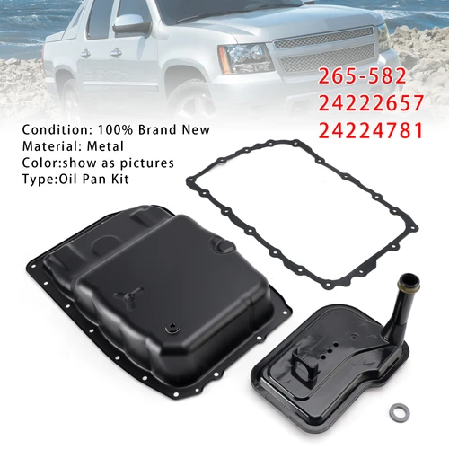 2007-2019 GMC Sierra 1500 6L80 Transmission Oil Pan Kit 265-582 Generic
