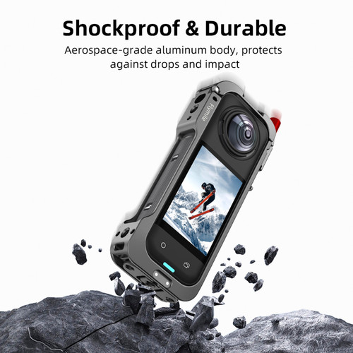 Camera Accessories Protective Frame Case With Lens Cover Kit For Insta360 X5