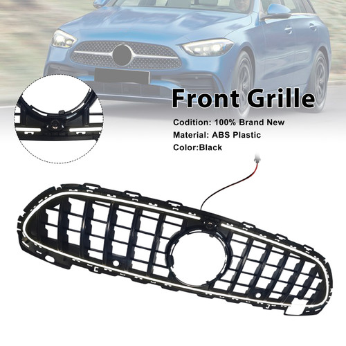 2021-2026 Mercedes Benz C-Class W206 S206 GTR-Style Front Bumper Grille Generic
