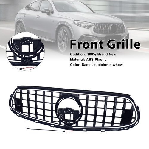 2022-2025 Mercedes Benz GLC-Class X254 C254 Front Bumper Upper Grille Generic