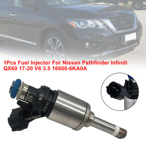 2017-2020 Infiniti QX60 1Pcs Fuel Injector 16600-6KA0A Generic