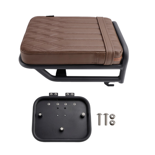 2020-2023 HONDA CT125 huntercub 125 Rear Seat Cushion & Saddlebag Bracket Kit Reseau Black Generic