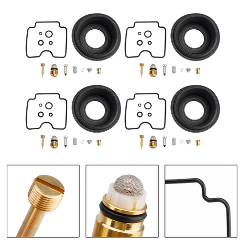 2001-2005 Yamaha FAZER FZ-1 FZS1000 4 set Carburetor Rebuild Repair Kit Generic
