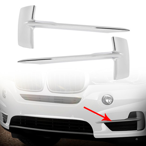 2014-2018 BMW X5 Bumper Trim Kit 51117325395 51117325396 Generic