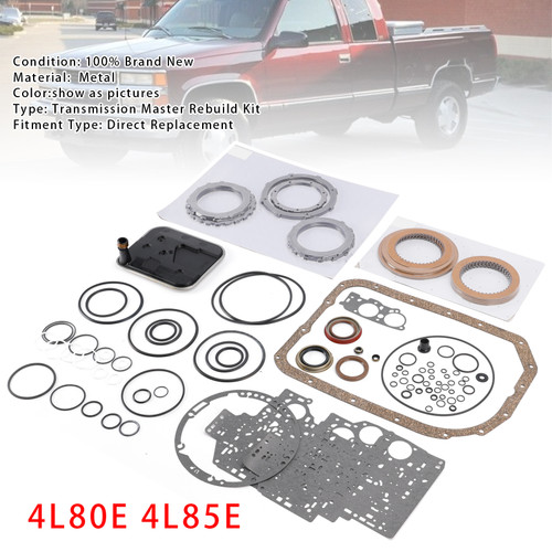 1997+ GM Chevy Transmission Master Rebuild Kit 4L80E 4L85E Generic