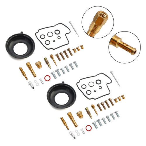 1986-1988 Honda CBR19 CBR250R MC19 2 set Carburetor Rebuild Repair Kit Generic