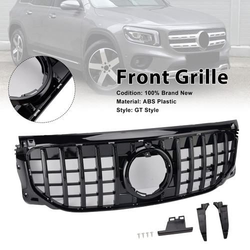 2024+ Mercedes Benz GLB-Class X247 GLB200 GLB250 Black Front Bumper Grille Generic